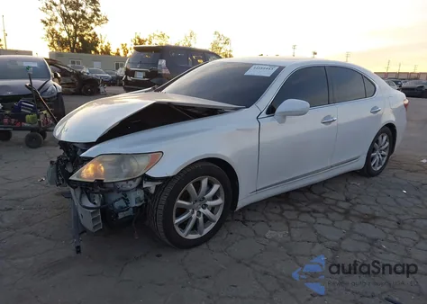 2007 Lexus Ls 460 из США, поврежденный, VIN JTHBL46F275012374